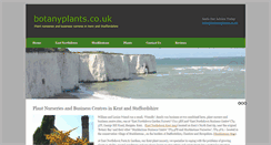 Desktop Screenshot of botanyplants.co.uk